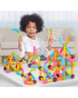 Jogo magnético para blocos infantis - 11736
