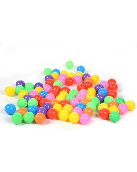 CONJUNTO de 100 bolas para piscina de bolinhas - 13092