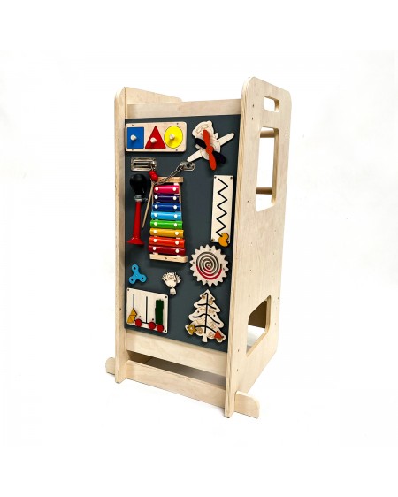 Montessori learning tower with accessories - 13104