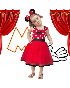 Disfraz infantil Minnie