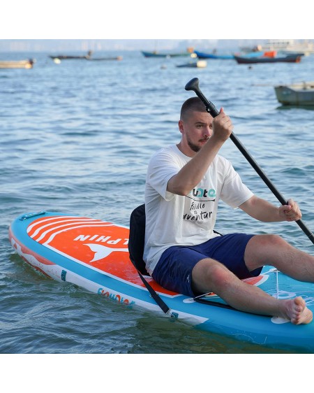 Prancha de Stand Up Paddle inflável FunWater 2 em 1 com remo e mochila - 4746