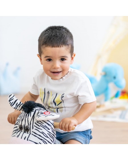 Zebra wooden seesaw - 9858