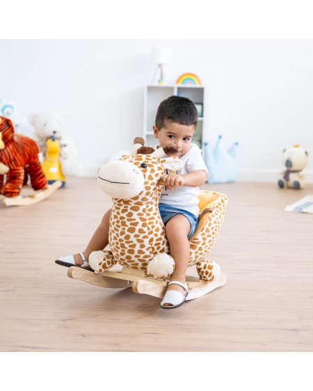 Giraffa indietro cavallo a dondolo - 9980