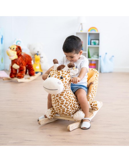 Giraffa indietro cavallo a dondolo - 9981